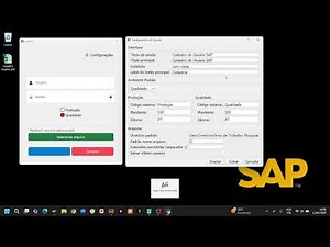 Login no SAP com o Python RPA Studio