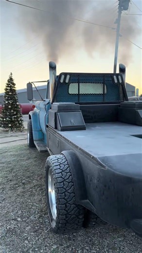 Cummins cold start videos never get old 🥶 #fueledbyfass