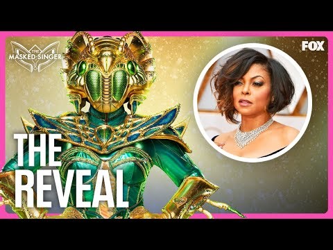 The Reveal: Taraji Penda Henson Is Scarab | Season 14 | The Masked Singer