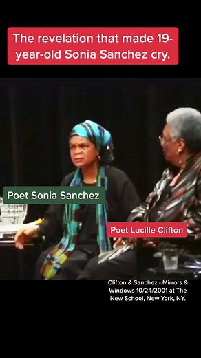 Sonia Sanchez's Schomburg Center Revelation