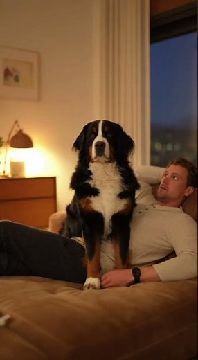 The most wholesome dog “trust fall” ever caught on camera 😂🐶