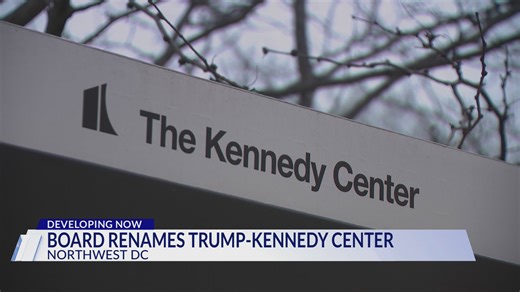Kennedy Center board votes to rename building Trump-Kennedy Center