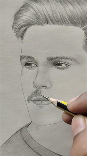 Beard drawing tricks #art #drawing #painting #artist #artwork