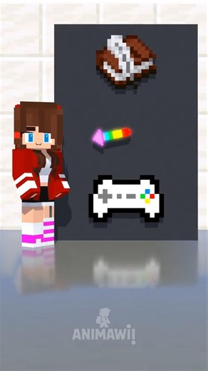 Magic Rainbow Roulette choose ONE #minecraft #shorts #animation