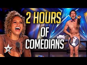 2 Hours Of HILARIOUS Comedy Auditions From America's Got Talent and Britain's Got Talent