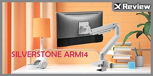 拯救你的脊椎與桌面空間 ! 銀欣 ARM14 單螢幕氣壓彈簧支臂開箱