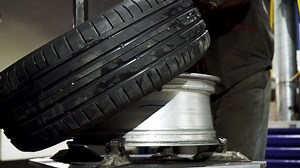 Repairman Mounting Tire Inflate Air Special Stock Footage Video (100% Royalty-free) 1057766644 | Shutterstock