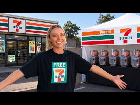 I Built a FAKE 7-Eleven Next to a Real 7-Eleven
