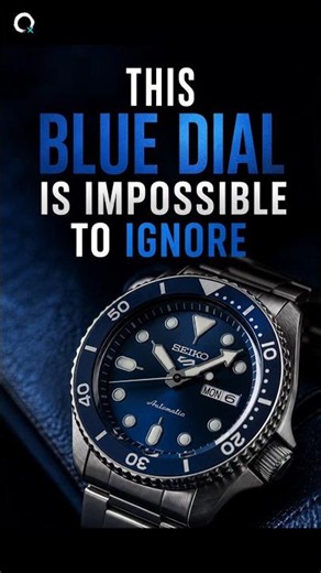 This Blue Seiko 5 Sports Is Impossible To Ignore 💙⌚ #shorts