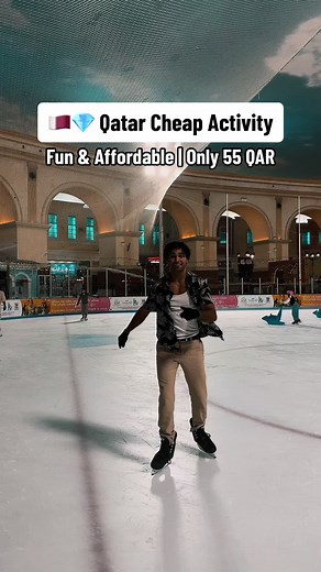 Fun & Affordable Ice Skating Activity in Villagio Qatar