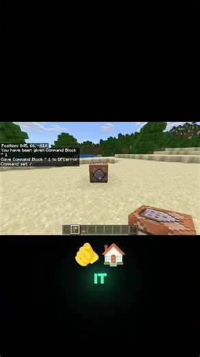 How to Make a Teleport Pad in Minecraft! #shorts