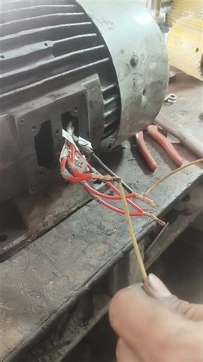 three phase motor ka connection kaise karen jaldi kare #ranish