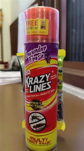 Krazy Line Spray#all insects killer# Lavender fresh #multi_insect_killer