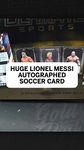 Lionel Messi has one of the best signatures 🤩 This card was pulled during a live online trading card break at Steel City Collectibles! All cards from our breaks go to their respective owners — the customer(s) who bought into the break — after the break takes place. We do not own this card. #Messi #LionelMessi #TheHobby #Soccer #SoccerCards | Steel City Collectibles