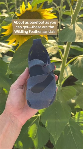 Wildling Feather Sandals - Barefoot Shoes for Kids