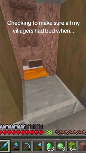 Just checking on my villagers… why are you FLOATING 😭