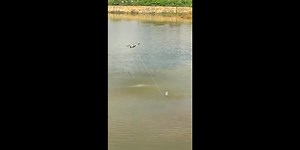 Pêche par drone.