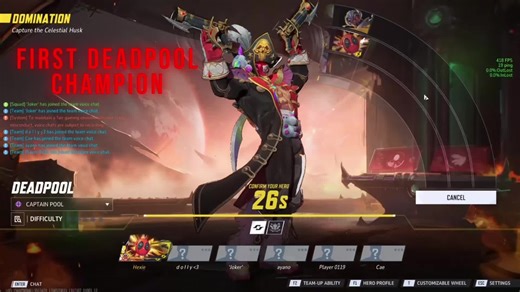 First Deadpool Champion Gameplay Insights