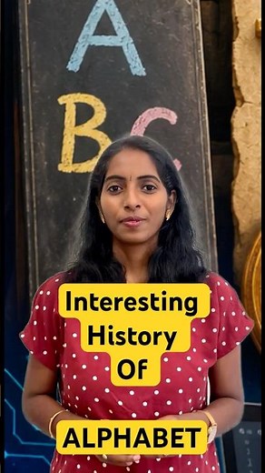 ALPHABET - The Surprising History | 90% People Don't Know This| #justnidhiwithenglish #learnenglish