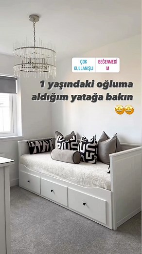 dekordüzentemizlik on Instagram: "TÜM DETAYLAR ÖNE ÇIKANLARDA İKEA DİVAN DA 🫶🫶 İkea Hemnes divan ve yatak 🤩🤩 o kadar memnunuz ki , bir misafir gelince açıp yatması için de kullanıyoruz , normalde oğlumun yatağı ve biraz daha büyüdükçe odasında arkadaşlarıyla oynarken de oturabilecekleri bir divan 🫶🫶"