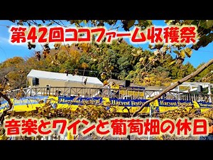 第42回ココファーム収穫祭 音楽とワインと葡萄畑の休日