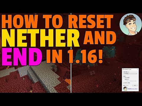 How to RESET the NETHER and END for 1.16!
