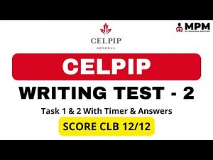 CELPIP Writing Mock Test - 2 (With Answers) | Celpip Writing Test Practice