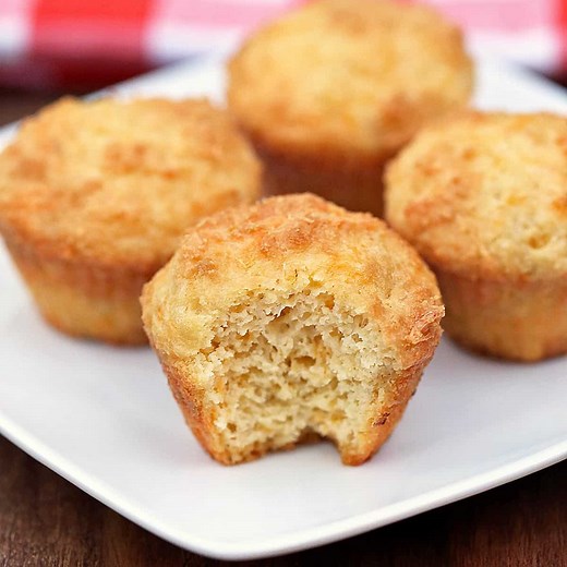 Keto Cheese Muffins - Healthy Recipes Blog