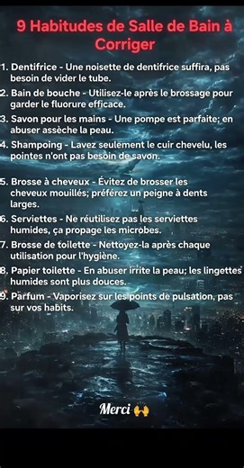 9 Habitudes De Salle De Bain À Corriger Maintenant Pour Votre Bien-Être #bienetre #conseilssante