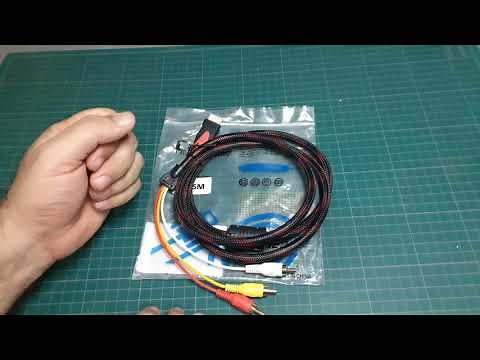 Cable Adaptador Hdmi A Rca A/V