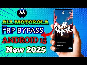 How To Bypass Google Lock on Motorola (Android 15)No PC | Updated & Safe Method