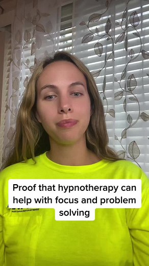 Hypnotherapy Proven Effective for Improving Focus
