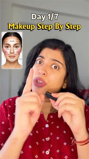 Makeup Step By Step Series | Day 1 #makeuptips #makeup #beautyshorts