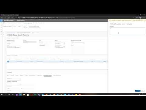 Microsoft Dynamics 365 Finance and Operations Demo Series: Streamlined Procurement