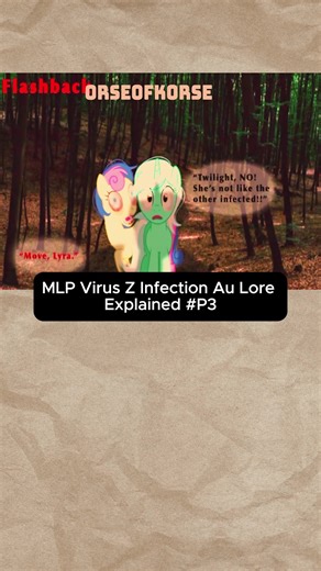 MLP Virus Z Infection Au Lore Explained#honor #infectionau #fyp | mlp infection au