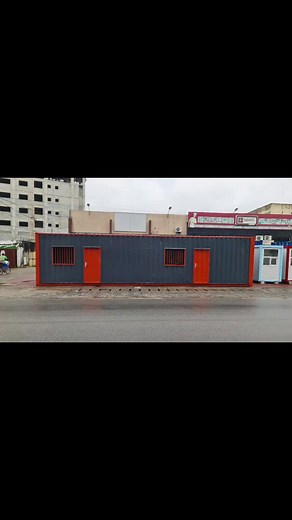 Conteneur Maritime de 40 Pieds Aménagé en Bureau