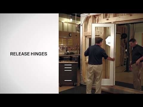 Replacing the Passive Panel on Frenchwood Hinged Inswing Patio Doors | Andersen Windows