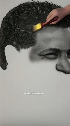 The Secret to Drawing Realistic Male Hair | Easy Pro Tutorial #norway #oslo #draw #drawing #art