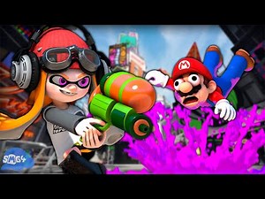 SMG4: If Mario Was In... Splatoon 3