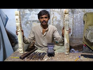 Amazing Wood Carving Using Simple Tools | Easy DIY Art