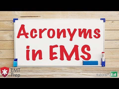 Commonly Used EMS Acronyms - EMTprep.com