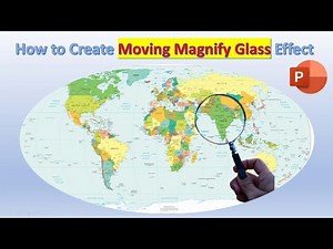 How to create Magnifying Glass Effect in PowerPoint | Morph Transition PowerPoint | Free Download