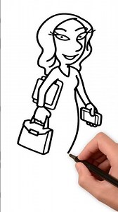 Easy Cartoon Drawing for Kids | How to Draw Cartoon Step by Step | KidsTube