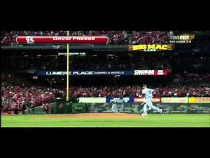 David Freese Walk Off Homerun In The 11th World Series Game 6 (2011) Cardinals Vs Rangers