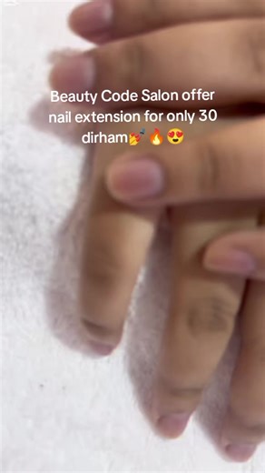 For more info just visit us Beauty Code Salon located at Rashidiya 3-Grand Mall Ajman First Floor Prime Medical Entrance or contact us/send us message on Whatsapp to this phone number 0564330261. #nailextensions #nails💅