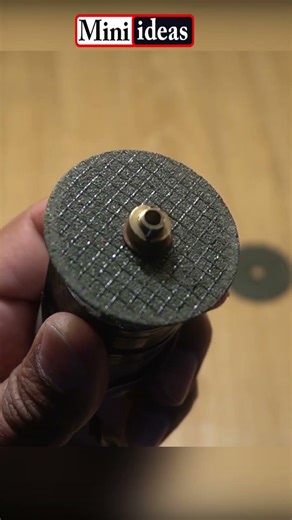 Mini Grinder Shaft Connector | DIY Grinder Coupling | Mini Ideas #YTShorts #Shorts #DIY #MiniGrinder