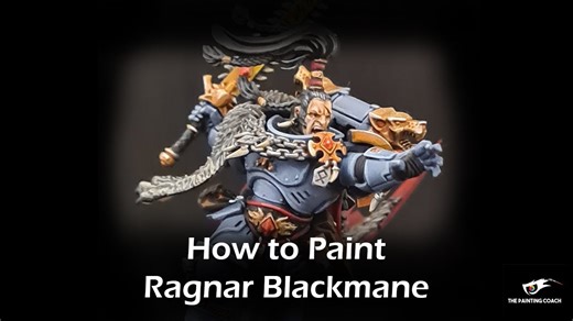 How to paint Ragnar Blackmane step by step