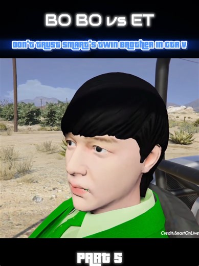 Don't Trust SMART's Twin Brother in GTA V #BOBO #GTAV #smartonlive #fyp #creatorsearchinsights