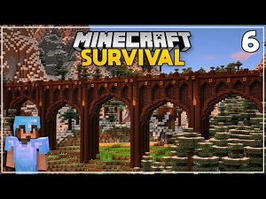 I Built a HUGE Railway Bridge! - Ep 6 - Minecraft 1.18 Survival Let's Play