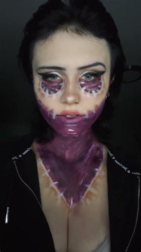 MHA dabi/toya makeup